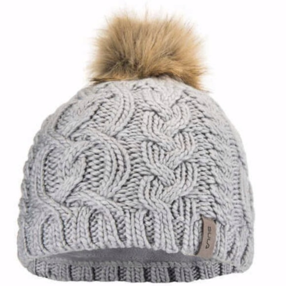 NEW Bula Wool Blend Pom Beanies, 2 PACK - Picture 2 of 4